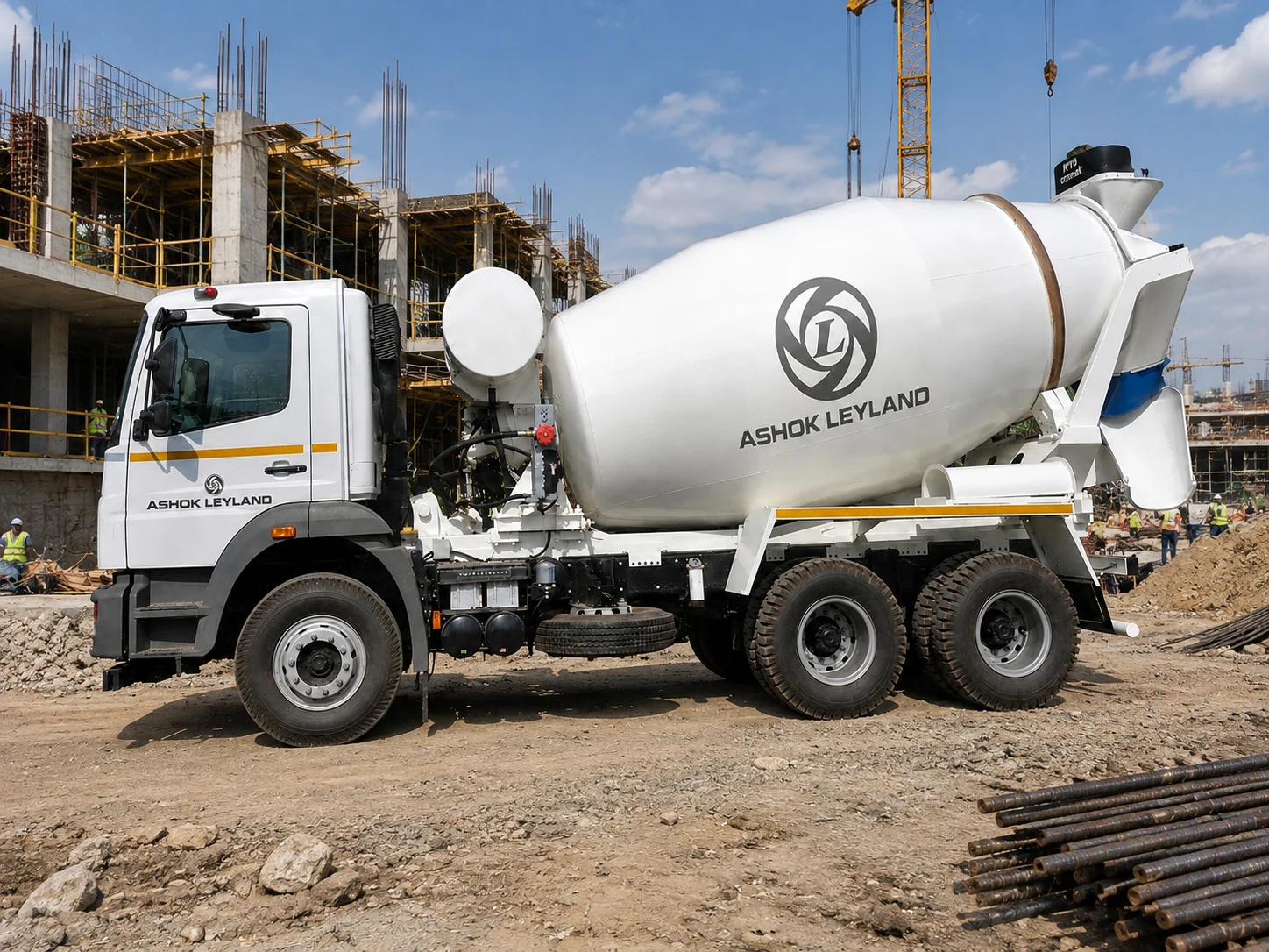 Concrete logistics operations